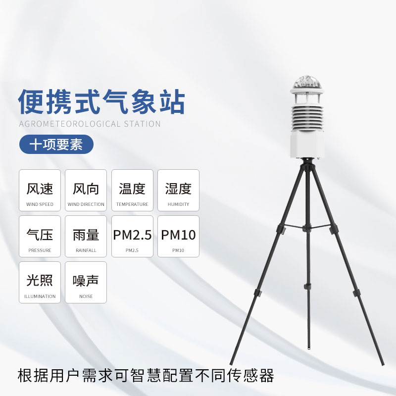 便攜式十要素移動(dòng)氣象站：耐用可靠，應(yīng)對(duì)極端